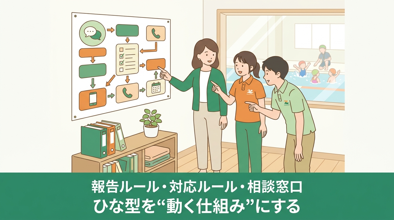 日本版DBSの「報告ルール・対応ルール・相談窓口」って何を決めればいいの？小さな事業者向けにやさしく解説